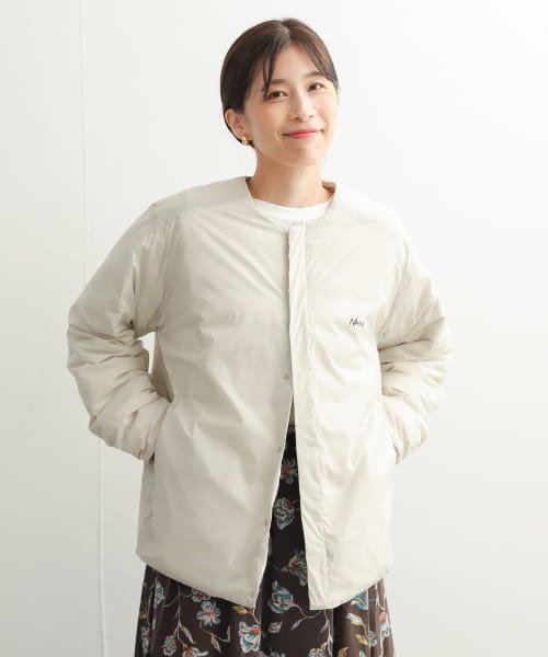 『一部WEB限定カラー/サイズ』『別注』NANGA×DOORS　インナーダウン KHAKI ナンガ ECRU MOCHA