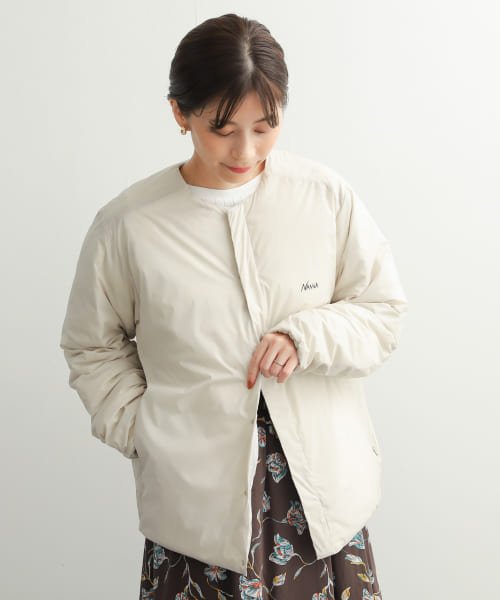 『一部WEB限定カラー/サイズ』『別注』NANGA×DOORS　インナーダウン KHAKI ナンガ ECRU MOCHA