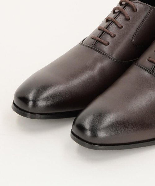 サスティナブル 再生革 ドレスシューズ プレーントゥ 