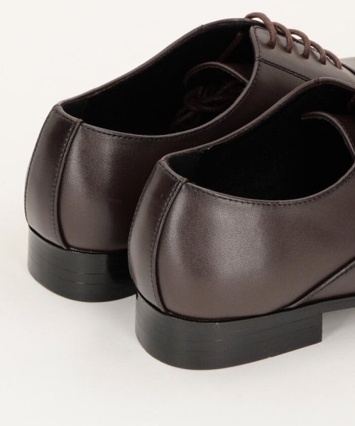 サスティナブル 再生革 ドレスシューズ プレーントゥ 