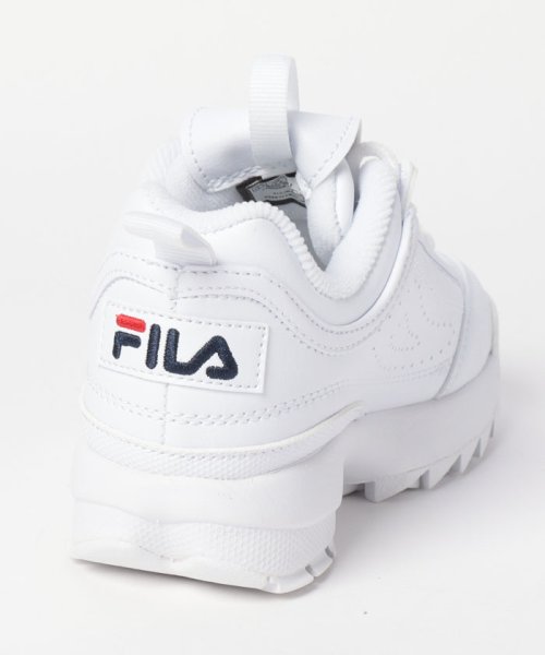 FILA（Shoes Kids）(フィラ（シューズ　キッズ）)/DISRUPTOR II (KID'S)/ ディスラプター2キッズ 厚底スニーカー ダンス / ホワイト/img02