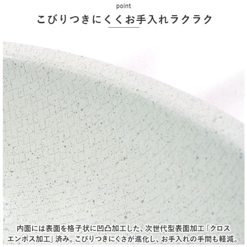 BACKYARD FAMILY(バックヤードファミリー)/kukuna ヒスイ＆ダイアモンド Wストーンウォックパン 28cm/img05