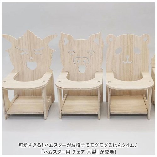 BACKYARD FAMILY(バックヤードファミリー)/ハムスター用 チェア 木製 pmychairw01/img02