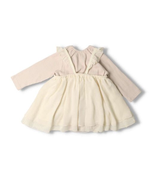 Kids Zoo(キッズズー)/【子供服】 kid´s zoo (キッズズー) ボディオール＆ワンピースセット 70cm～90cm W60703/img02