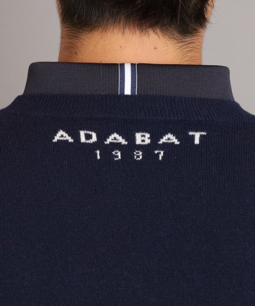 adabat(アダバット)/ロゴデザイン クルーネックセーター/img18