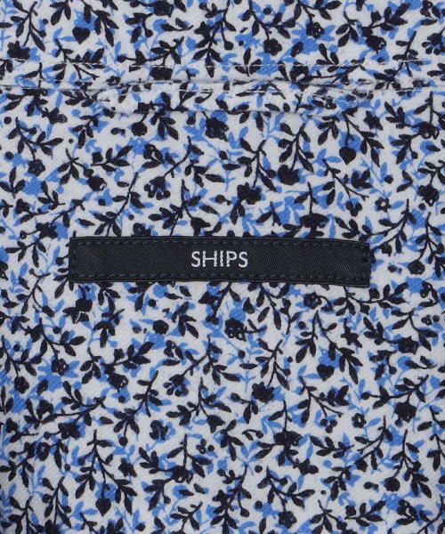 SHIPS MEN(シップス　メン)/SHIPS: 小花柄 セミワイドカラー プリント ネル シャツ/img21
