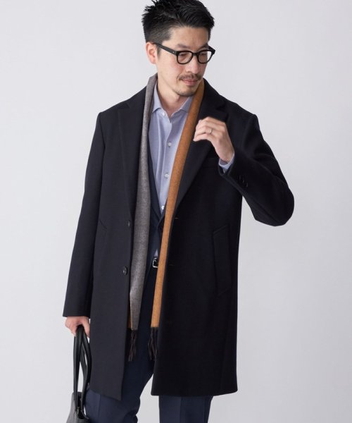 SHIPS: スーパー160S メリノウール メルトン チェスターコート I1543096745(11712円)