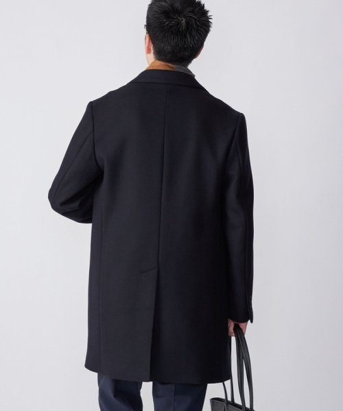 SHIPS: スーパー160S メリノウール メルトン チェスターコート I1543096745(11712円)