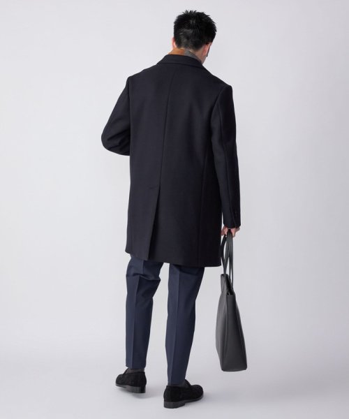 SHIPS: スーパー160S メリノウール メルトン チェスターコート I1543096745(11712円)