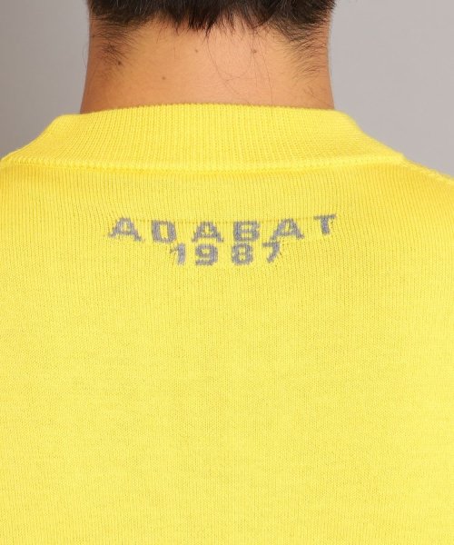 adabat(アダバット)/ロゴデザイン ボトルネックセーター/img32