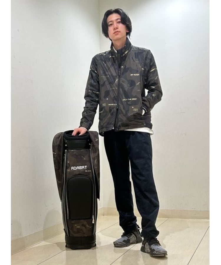 【撥水/防風】ティー差し付き 高機能素材 パンツ