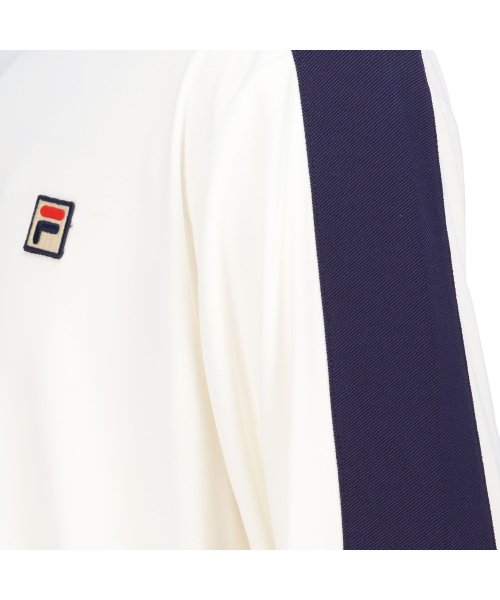 FILA（ZETT Mens）(フィラ（ゼット　メンズ）)/【テニス】デニムニットライン クルーネック ロングスリーブTシャツ メンズ/img05