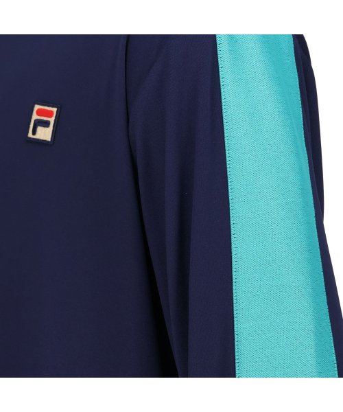 FILA（ZETT Mens）(フィラ（ゼット　メンズ）)/【テニス】デニムニットライン クルーネック ロングスリーブTシャツ メンズ/img08