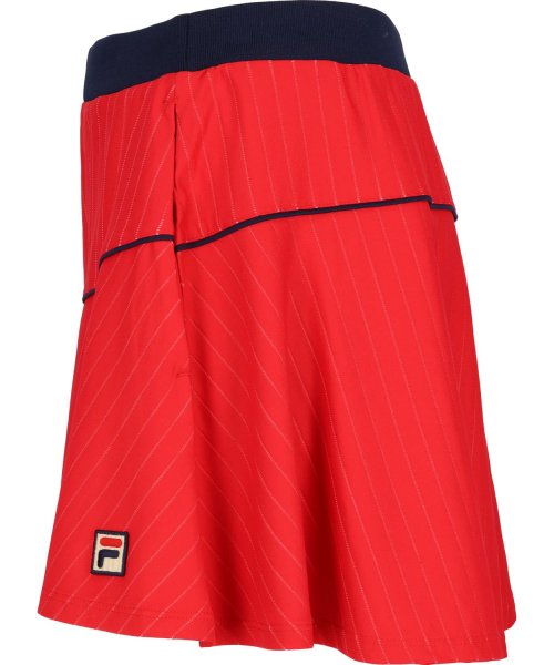 FILA（ZETT Ladies）(フィラ（ゼット　レディース）)/【テニス】ストライプジャガード フレアスコート レディース/img02