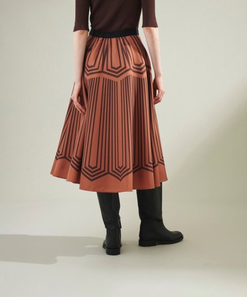 キカプリントサーキュラースカート 