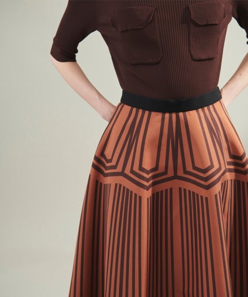 キカプリントサーキュラースカート 