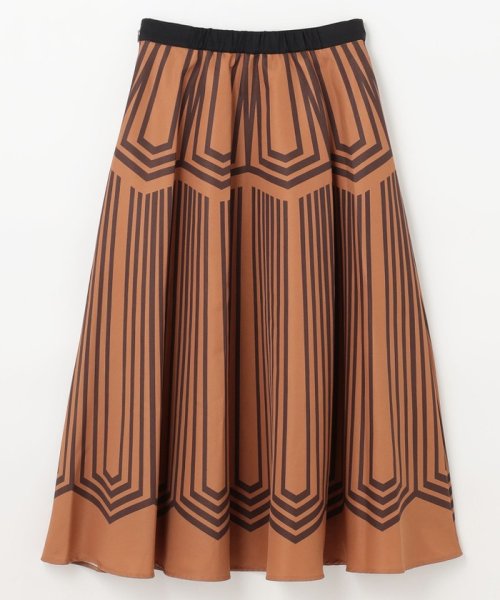 キカプリントサーキュラースカート 