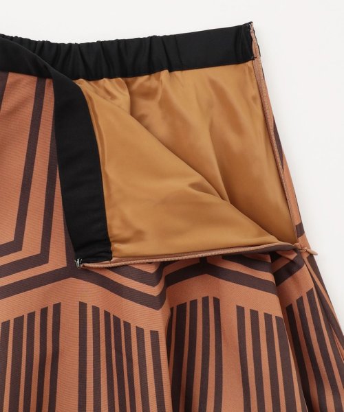 キカプリントサーキュラースカート 