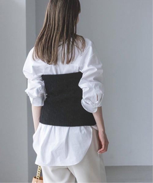 NOBLE(ノーブル)/【ADAWAS】CASHMERE CABLEKNIT BUSTIER/img18