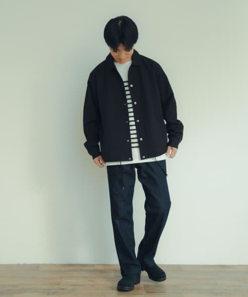 ITEMS URBANRESEARCH(アイテムズアーバンリサーチ（メンズ）)/ストレッチ×ウォッシャブル TRコーチジャケット/img15