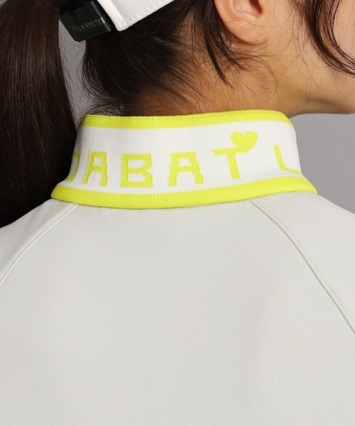 adabat(アダバット)/ネックロゴデザイン 長袖ハーフジッププルオーバー/img30