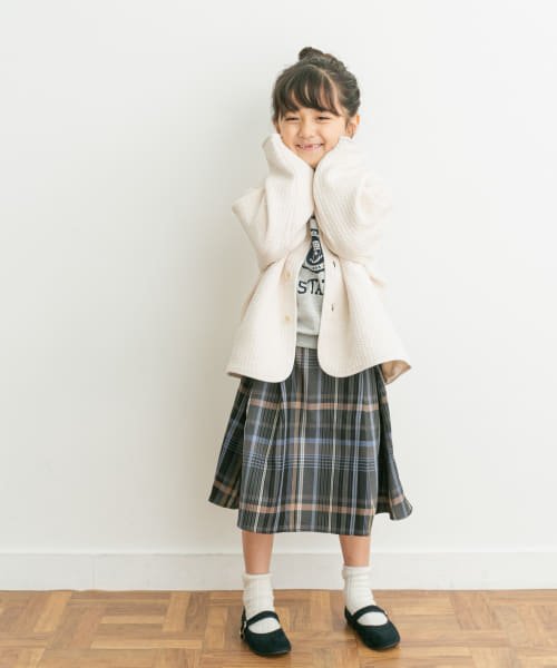 URBAN RESEARCH DOORS（Kids）(アーバンリサーチドアーズ（キッズ）)/『親子リンク』キルトノーカラージャケット(KIDS)(105－135cm)/img06