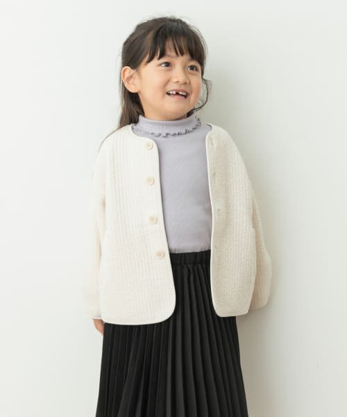 URBAN RESEARCH DOORS（Kids）(アーバンリサーチドアーズ（キッズ）)/『親子リンク』キルトノーカラージャケット(KIDS)(105－135cm)/img09