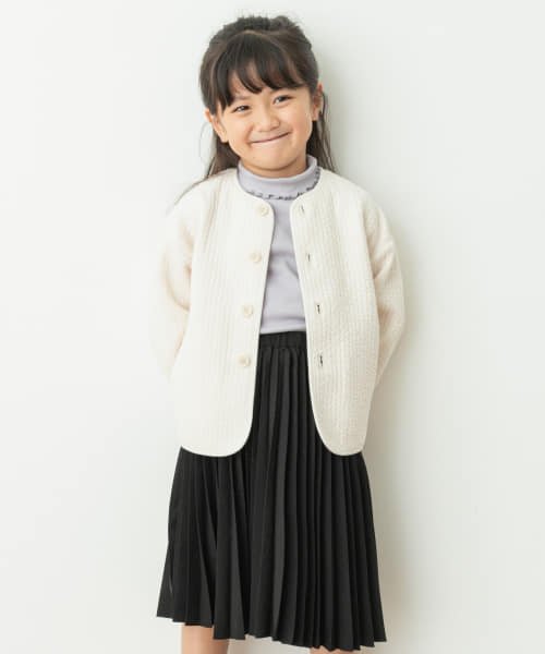 URBAN RESEARCH DOORS（Kids）(アーバンリサーチドアーズ（キッズ）)/『親子リンク』キルトノーカラージャケット(KIDS)(105－135cm)/img11