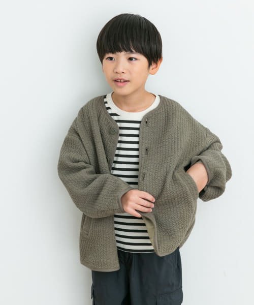 URBAN RESEARCH DOORS（Kids）(アーバンリサーチドアーズ（キッズ）)/『親子リンク』キルトノーカラージャケット(KIDS)(105－135cm)/img20