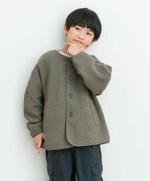 URBAN RESEARCH DOORS（Kids）(アーバンリサーチドアーズ（キッズ）)/『親子リンク』キルトノーカラージャケット(KIDS)(105－135cm)/img21