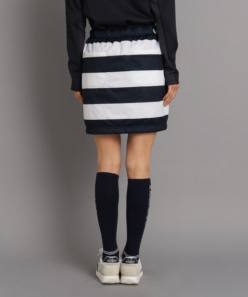 【リバーシブル／撥水／防風】ウェストゴム 中綿スカート 
