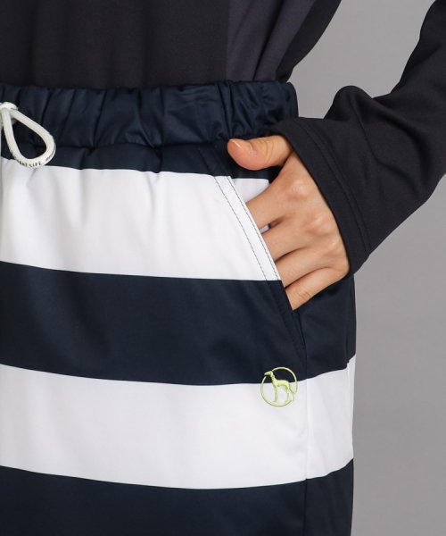 【リバーシブル／撥水／防風】ウェストゴム 中綿スカート 