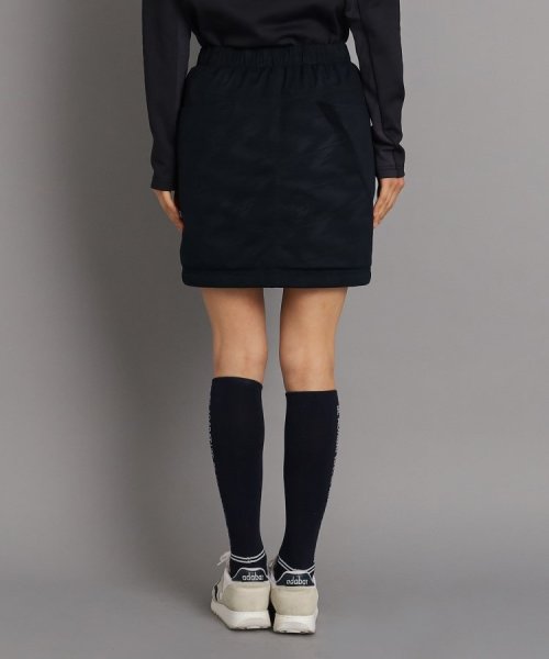 【リバーシブル／撥水／防風】ウェストゴム 中綿スカート 