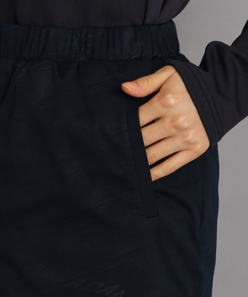 【リバーシブル／撥水／防風】ウェストゴム 中綿スカート 