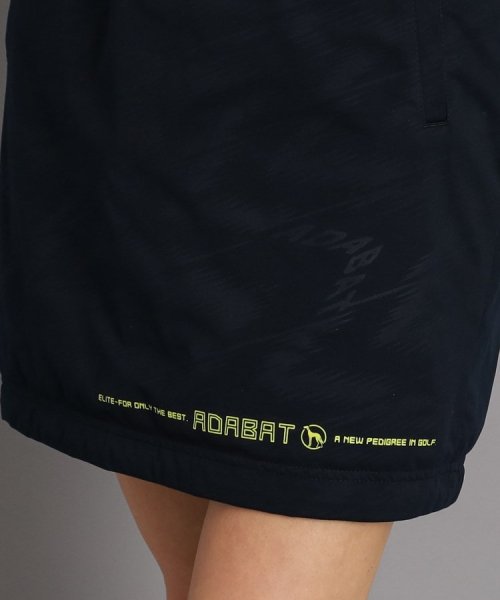 【リバーシブル／撥水／防風】ウェストゴム 中綿スカート 