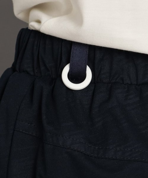 【リバーシブル／撥水／防風】ウェストゴム 中綿スカート 