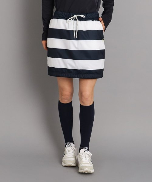 【リバーシブル／撥水／防風】ウェストゴム 中綿スカート 