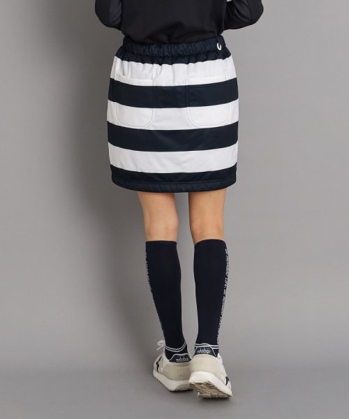 【リバーシブル／撥水／防風】ウェストゴム 中綿スカート 