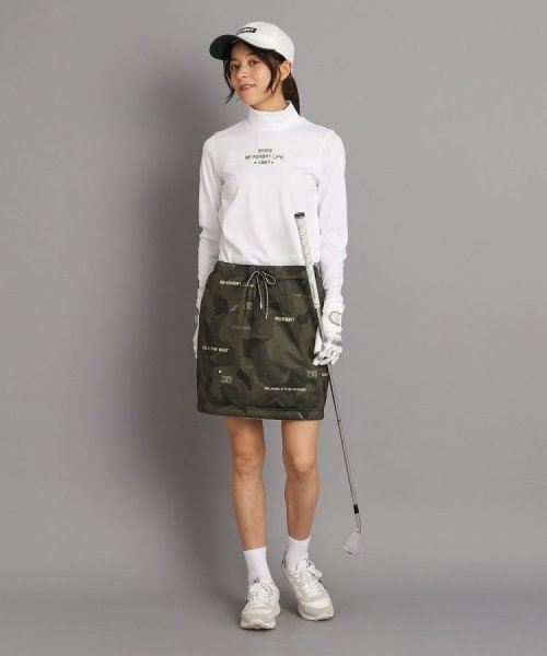 【リバーシブル／撥水／防風】ウェストゴム 中綿スカート 商品説明【デザイン】カモフラージュ柄と、ホワイトの組み合わせのリバーシブル中綿スカートです。ウェストのひもで調整することが可能。ゴルフマップ柄をカモフラー Y1499917181(11583円)