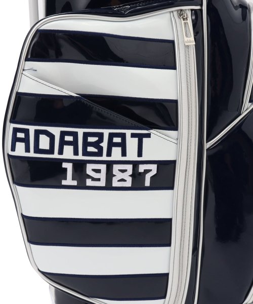 adabat(アダバット)/◆ボーダーデザイン スタンドゴルフバッグ 口径9型／46インチ対応/img19