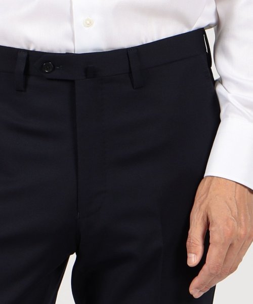 ホリゾンツイル ノープリーツスリムスラックス 