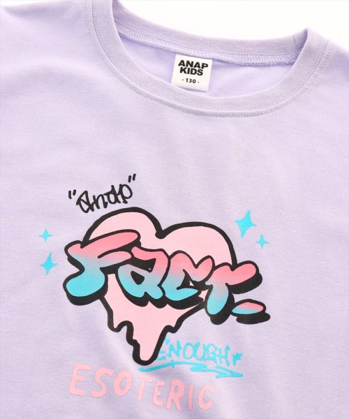 ANAP KIDS(アナップキッズ)/接触冷感シャーリングスリットチュニック/img07