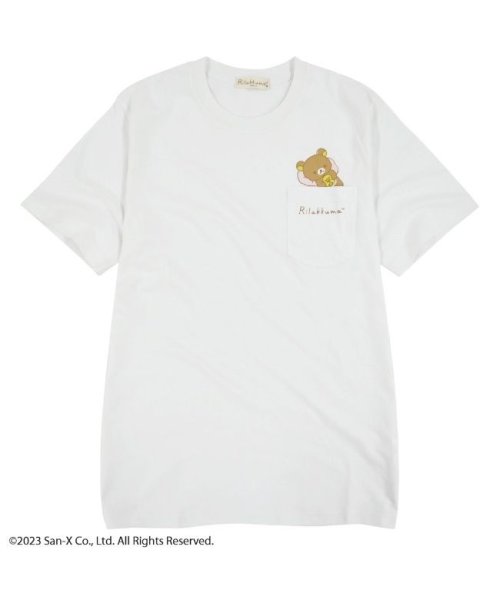 RIRAKKUMA(リラックマ)/リラックマ サンエックス Tシャツ 半袖 プリント トップス San－X/img07