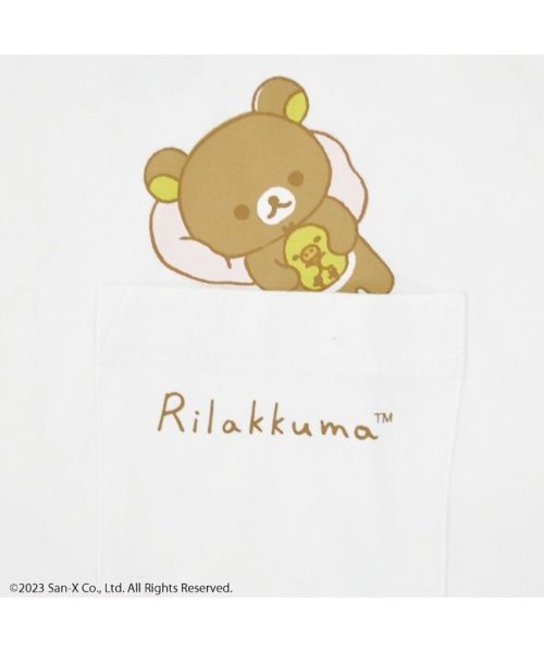 RIRAKKUMA(リラックマ)/リラックマ サンエックス Tシャツ 半袖 プリント トップス San－X/img10
