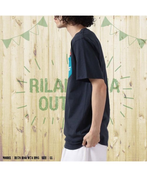 RIRAKKUMA(リラックマ)/リラックマ アウトドア ポケットTシャツ バイカラー サンエックス Rilakkuma/img02