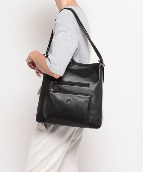 2WAY牛革セミショルダーバッグ Z－101 