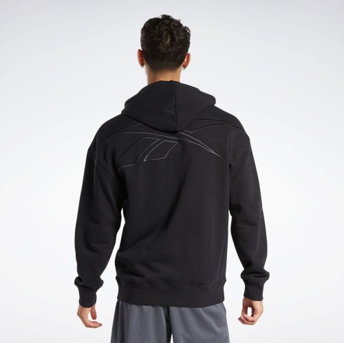 Reebok(Reebok)/バスケットボール フリース フーディ / BB BBALL HW FLEECE HOOD/img02