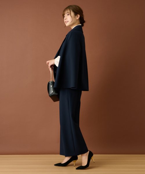 ケープ風ダブルジャケット カールパークレーン/リサップコミットシャツジャケット Q2132117008(16500円)