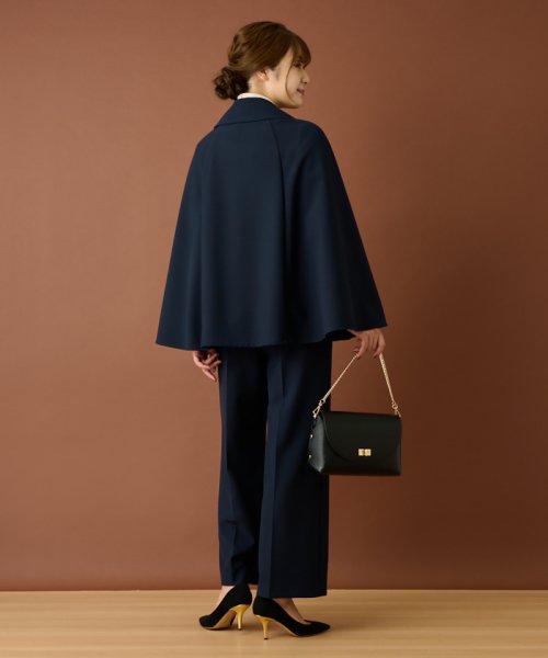 ケープ風ダブルジャケット カールパークレーン/リサップコミットシャツジャケット Q2132117008(16500円)