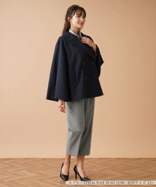 ケープ風ダブルジャケット Y2134404026(16500円)